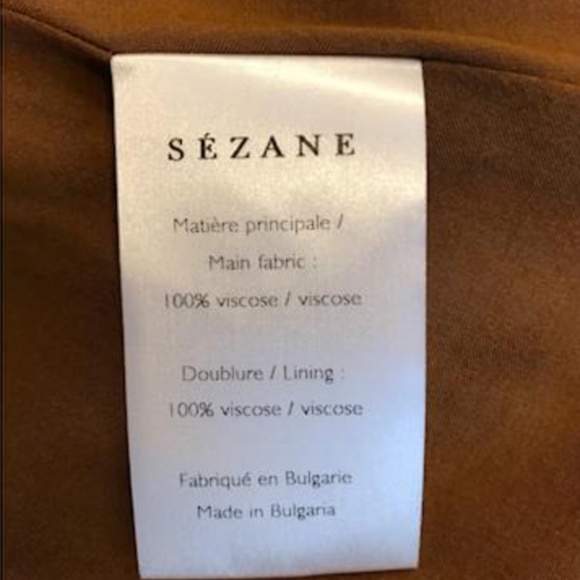 NWOT Sézane Maria Skirt Calanques print 36 (4) - Picture 8 of 9